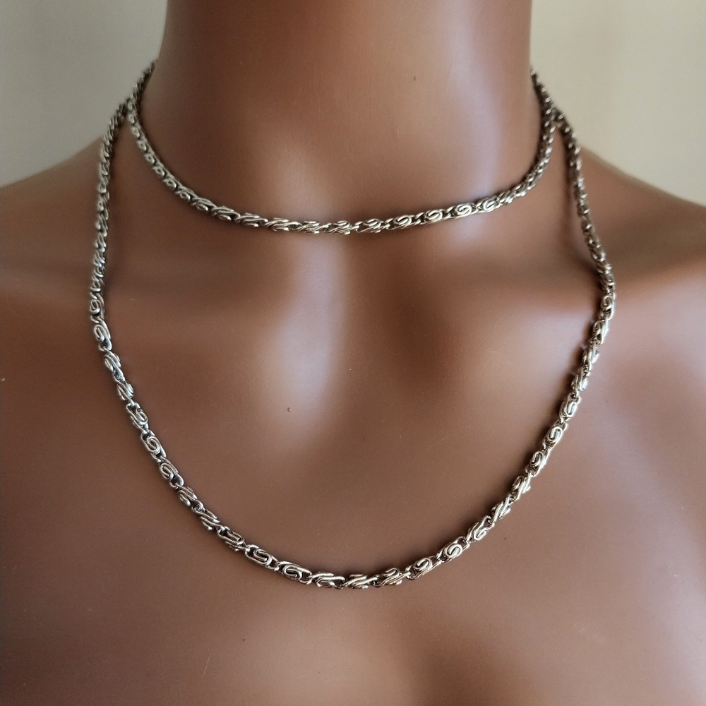 Silver Necklace for Women - Picture 3 of 16